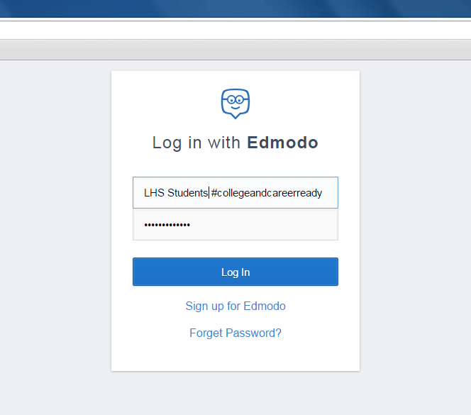 Edmodo replaces teacher webpages at LHS