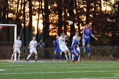 Senior captain Max Hastings makes powerful moves all over the field, primarily in defense.