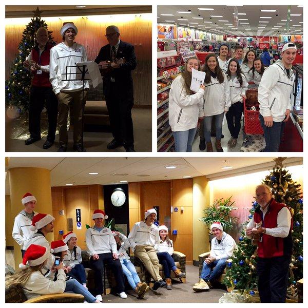ALC visits Manchester Childrens Hospital during Christmas Vacation. 