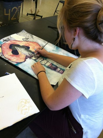 Creating her own reality: Senior Sami Marcantonio finds herself through art
