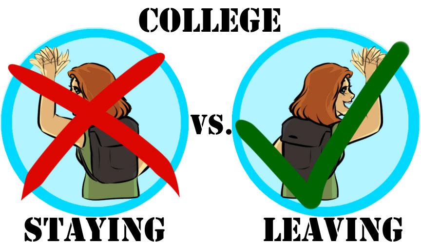 Should I stay or should I go? Leaving home vs. staying close for college