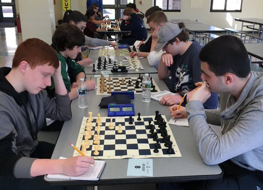 Seniors+Nate+Livernois+and+Michael+Sweet+earned+spots+in+the+top+10+at+this+past+weekends+state+championship+chess+tournament+at+LHS.