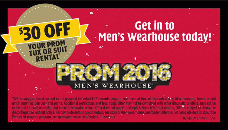 Mens Wearhouse sponsors Mr. LHS, provides discount on prom rentals