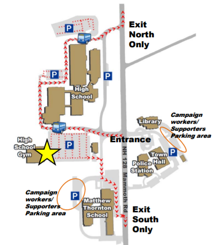 Londonderry voters: Parking guidelines, map for election day