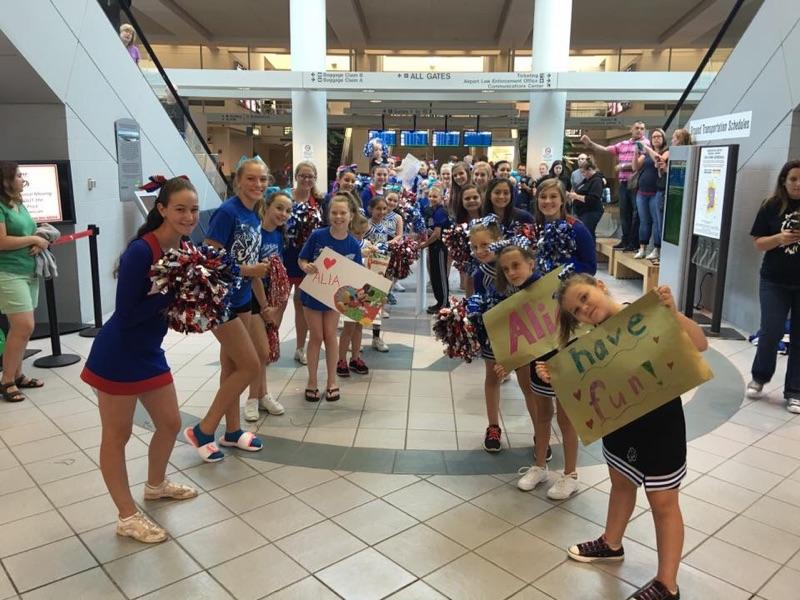 Londonderry Cheerleaders join Make-A-Wish to make a little girl’s wish come true