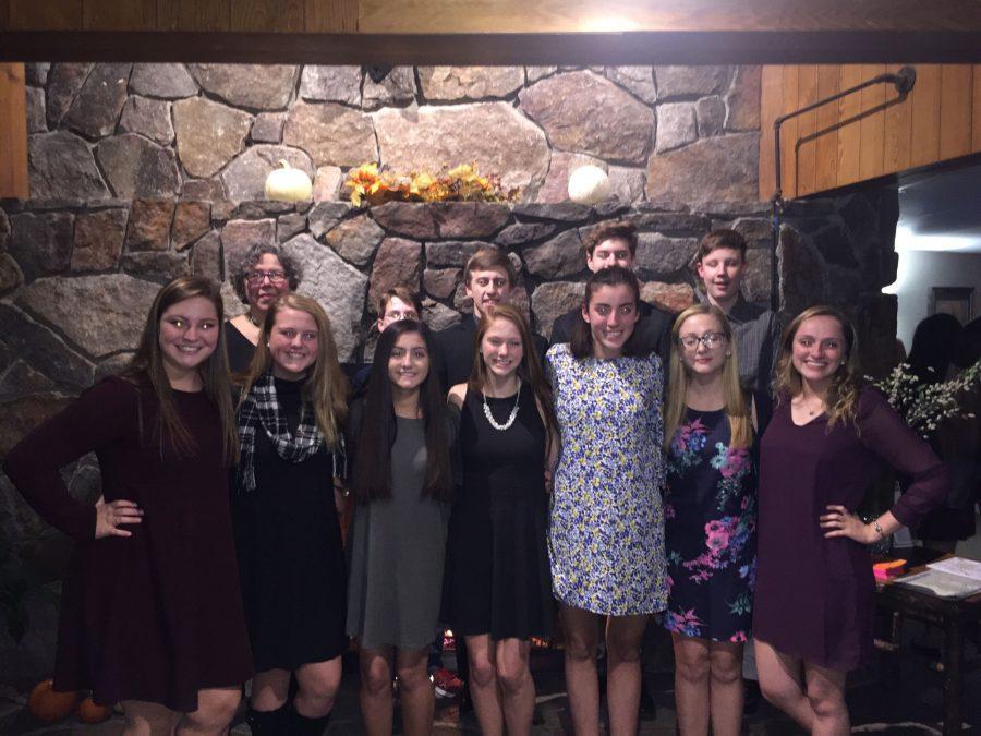 Conference attendees: Adviser Mrs. Sapsin, sophomore Joel Feldmann, senior Joseph Gagnon, junior Jake Gagnon, freshman Kyle McPhearson, junior Caroline Russell, sophomore Liz Iaconis, senior Rachel Martinez, sophomore Morgan Torre, senior Emily Buttafuoco, 
junior Carolyn Hill, and senior Shea Robinson.