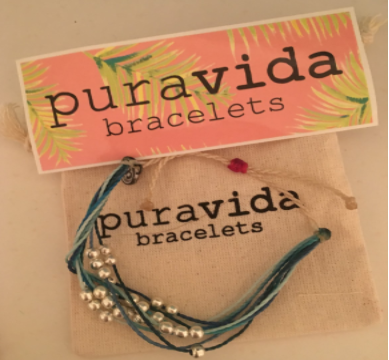 Pura Vida bracelets retail at a reasonable price at $5 for a single band.