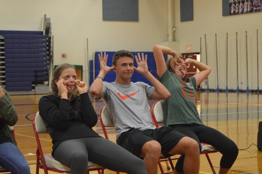 LSO Gallery: Seniors act silly at 2017 hypnotist show