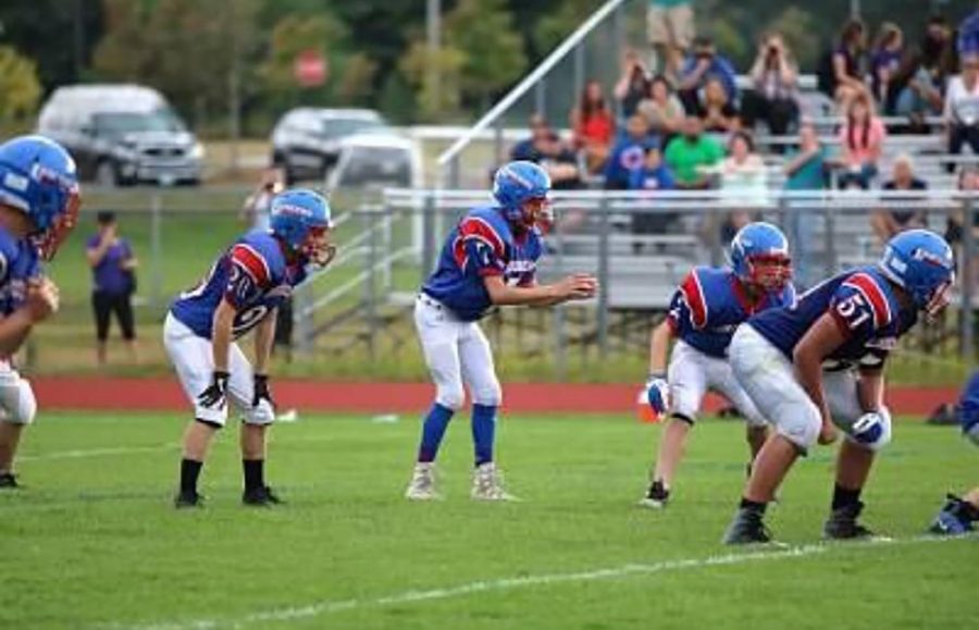 Freshman Football caps off their perfect season