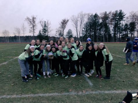 LHS girls power through powderpuff game