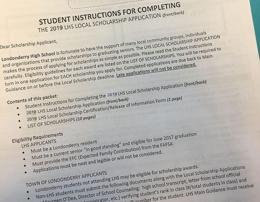 All scholarship packets must be completed and returned to Main Guidance by March 7, 2019..  The office closes at 3:00.