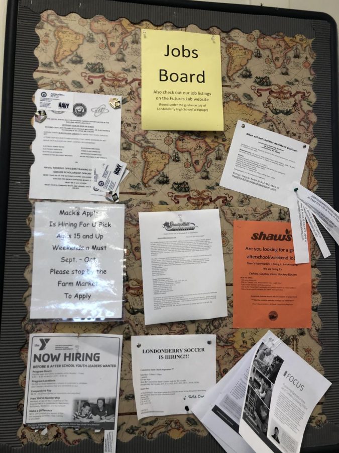 New jobs are constantly being posted to the right of the Futures Lab, so make sure to check for listings on the board as well as on the website!