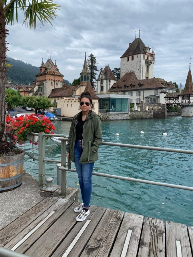 Freshman class president Alisha Khalil goes to Switzerland over the summer before assuming her position as class president. Khalil started brainstorming ideas for the school year over the summer before coming into the position in late August.