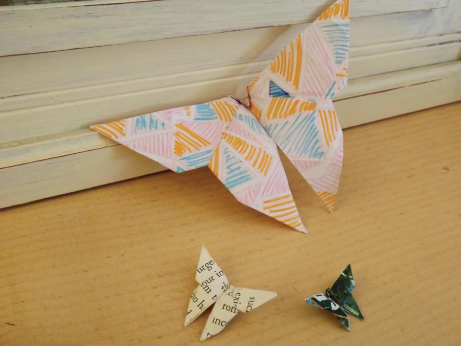 How to make an origami butterfly