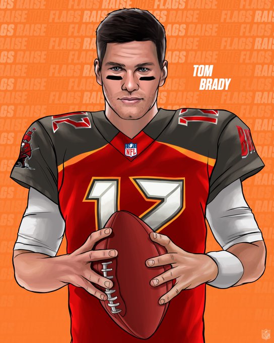 Tom+Brady+edited+into+a+Bucs+uniform.+He+signed+a+two+year+contract+with+the+team.