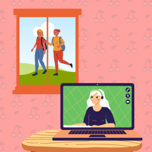 Spending so much time at home can be a difficult thing to do, but is a safe option with the least amount of exposure. It can be tough not being with friends, but it's for the sake of friends to keep them safe as well. 