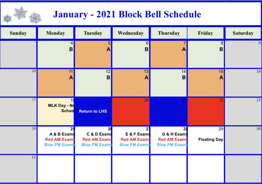 The updated schedule starting a week before exams ensures all students will have equal time in the classroom 