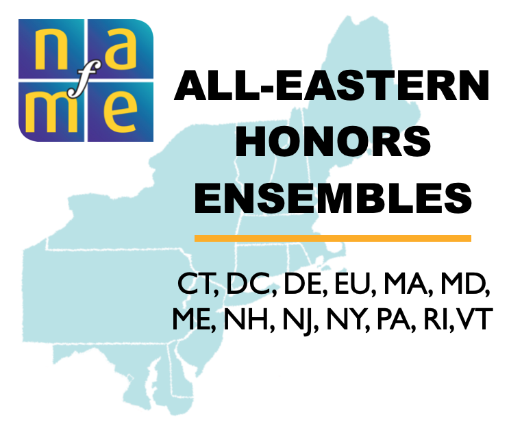 This year three students from LHS will be participating in the NAfMEs All-Eastern Honors Ensembles