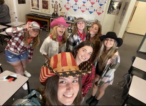 Mrs. Justers F Period Honors English 11 Class