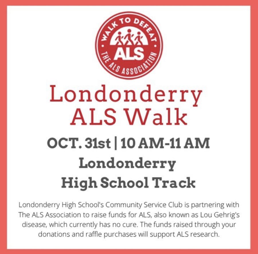 Community Service Club hosts their first annual LHS Walks for ALS fundraiser