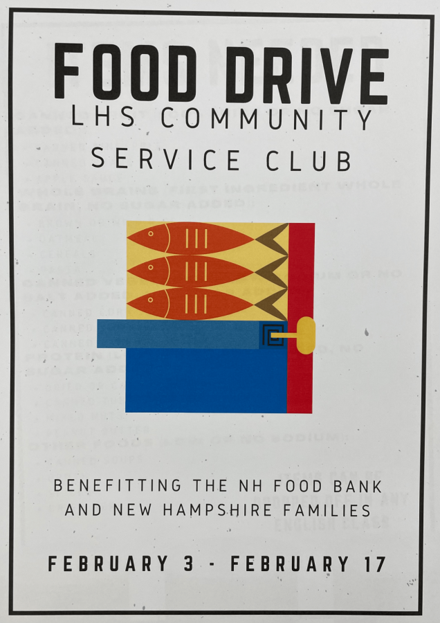Community Service Club hosts food drive for NH Food Bank
