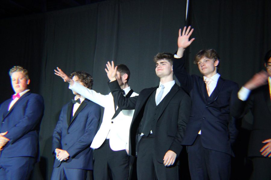 Nine boys competed for the crown in this year's edition of Mr. LHS.