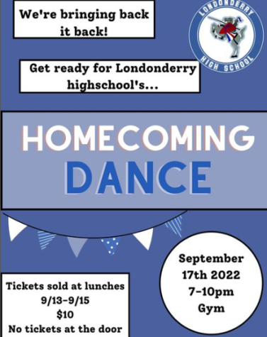 Homecoming at LHS is back after a two-year hiatus. The dance will be held Saturday, September 17th from 7 p.m. to 10 p.m. in the LHS Gymnasium. 