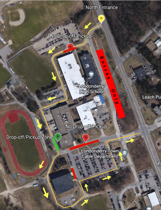 LHS+administrators+implemented+a+new+traffic+pattern+for+the+2022-23+school.+They+hope+these+new+drop-off+and+pick-up+protocols+will+keep+kids+safe+and+keep+traffic+moving.