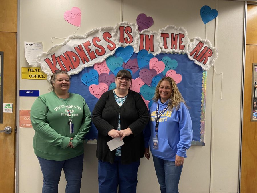 A.C.T program case managers and special ed. teachers Ronni Heard (left), Karen McDonald (middle) and Denise Gaspie (right) work hard to make sure their students feel prepared after leaving LHS.
