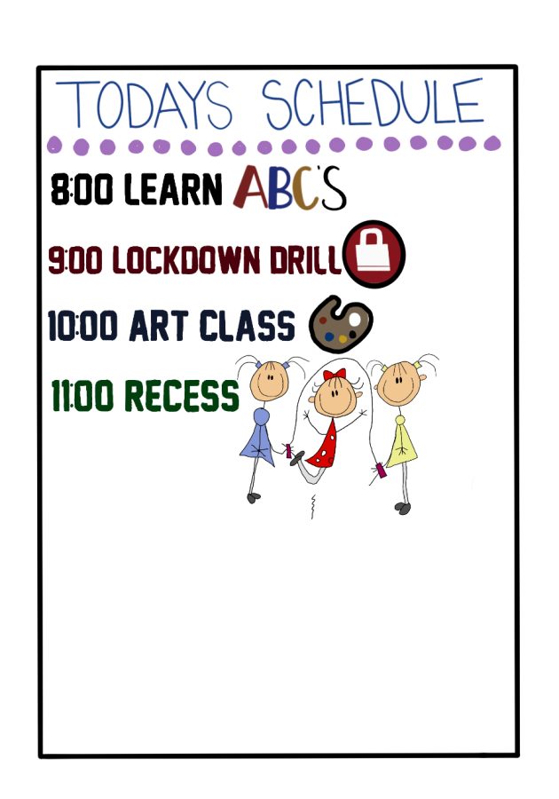 There+is+no+place+for+guns+in+the+school+halls.+Students+are+there+to+learn+math+and+science%2C+not+how+to+blockade+a+door.