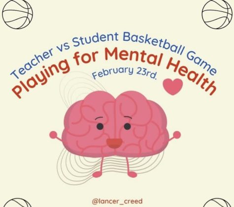 Students vs. staff basketball game to raise awareness for mental health 