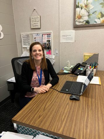 House three counselor, Mrs. Burkhardt, wants to “get to know students...I want to see them on the days that are more challenging, but I also want to see them on the good days too.” 