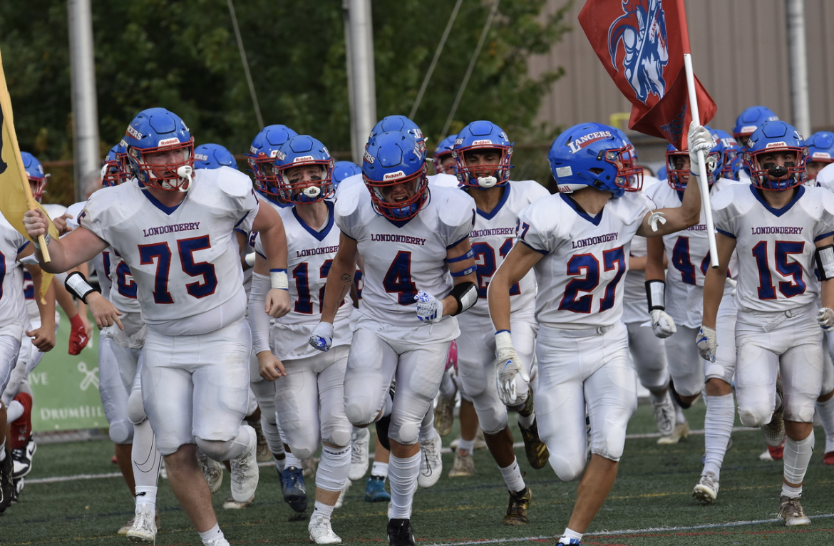 Lancers take the Field vs Chelmsford 
(Picture taken by Dina Miles) 