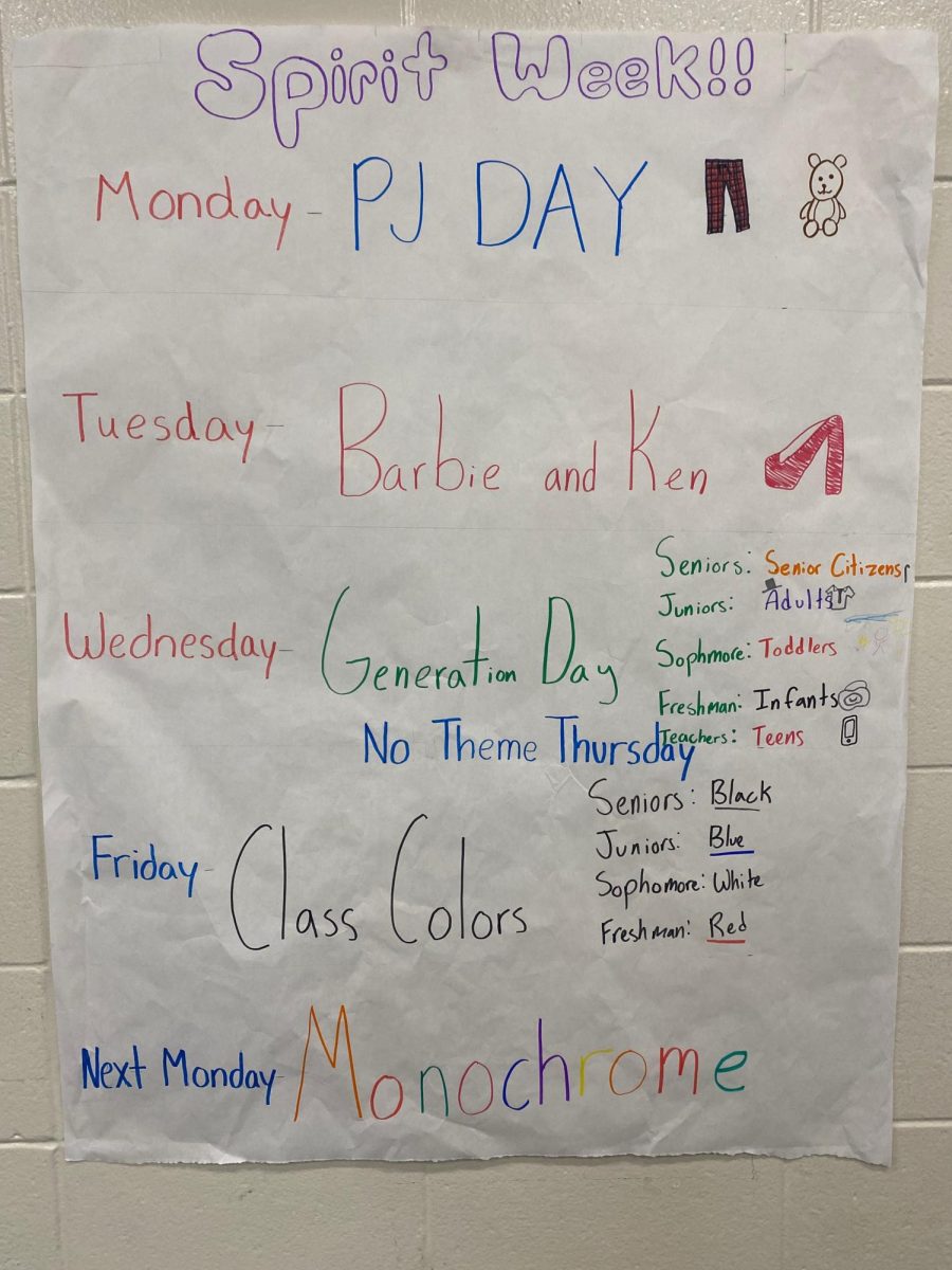 LHS Student Council puts together a variety of spirit day themes for LHS.