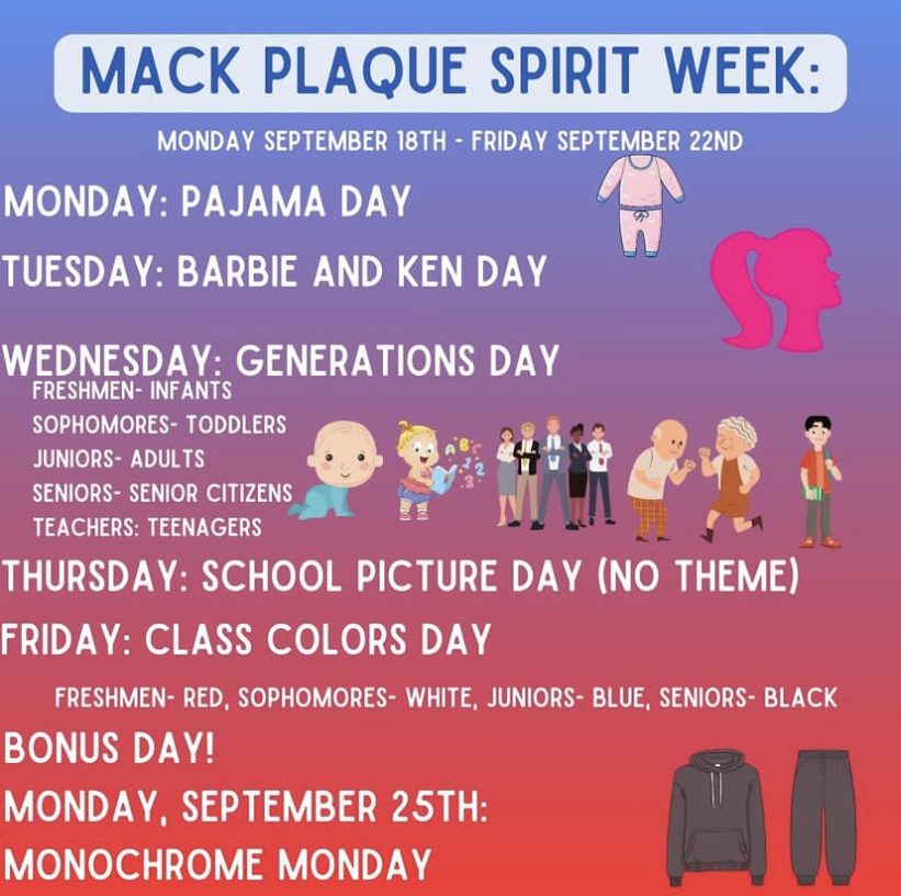 LHS Student Council puts together a variety of spirit day themes for LHS.