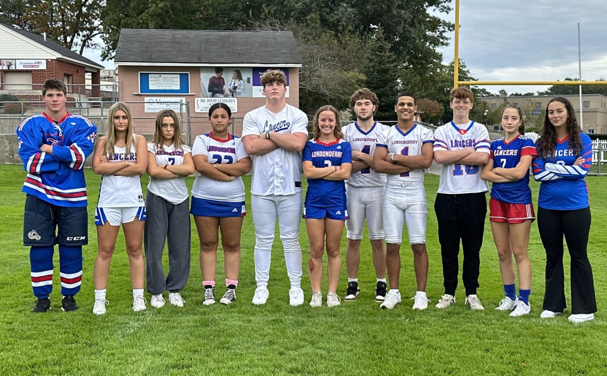 The Athletic Leadership Council members wear their individual team jerseys as they promote team sportsmanship across all sports.