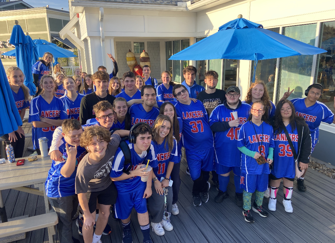 After one of their games vs Exeter the team goes out for ice-cream at Beach Plum. (Photo used with permission by Ashley Tebbetts.)