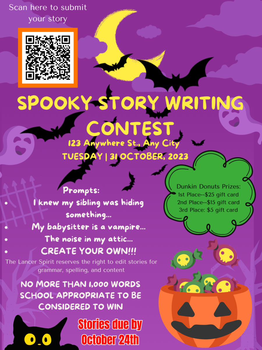 Creative writing: spooky story writing contest is now open!