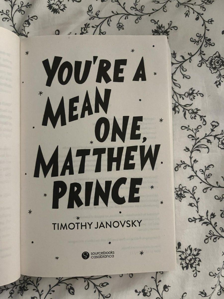 Youre a Mean One Matthew Prince title page, photo by Michaela Horan