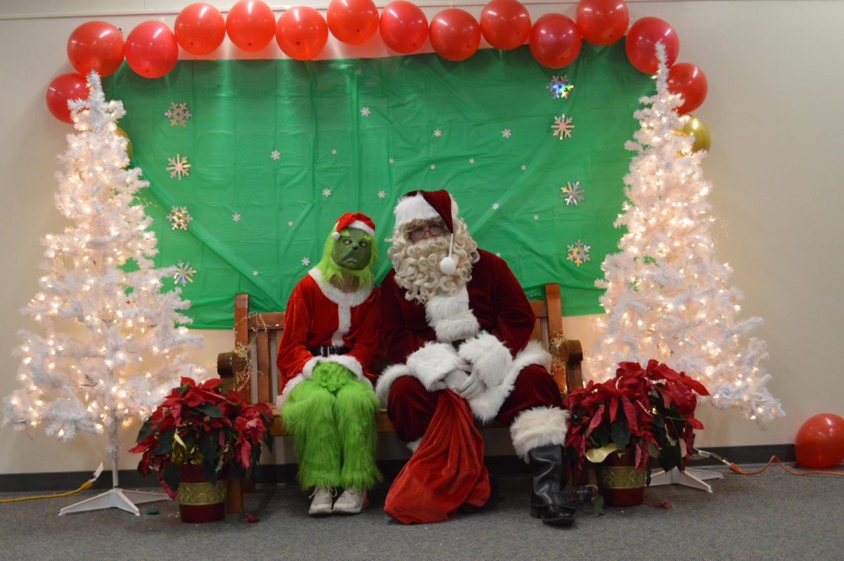 Grinch and Santa. Good and Bad can always come together
