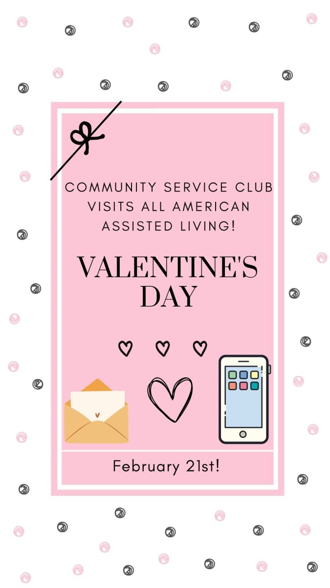 Community Service Club is ready to spread love with their friends over at All American Assisted Living. 