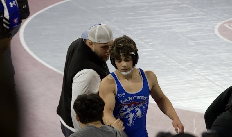 Pento after his match. Photo used with permission by David Pento. 