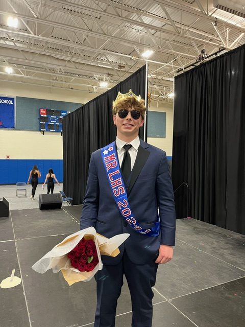 Charlie Lantz, your Mr. LHS 2024! Photo used with permission by Kelly Egan