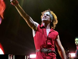 Benson Boone performs live at Brixton Academy in South London, 19 November 2024