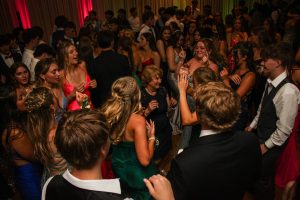 Paula Bartlett joins the seniors on the dancefloor.