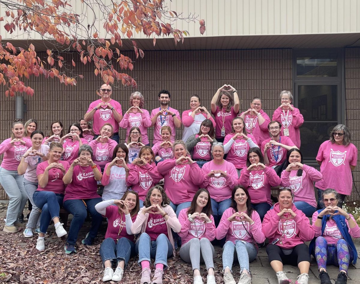 LHS staff fights cancer 2024. (Photo used with permission by Melissa Brayall). 
