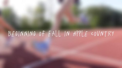 Jumping into fall head-on
