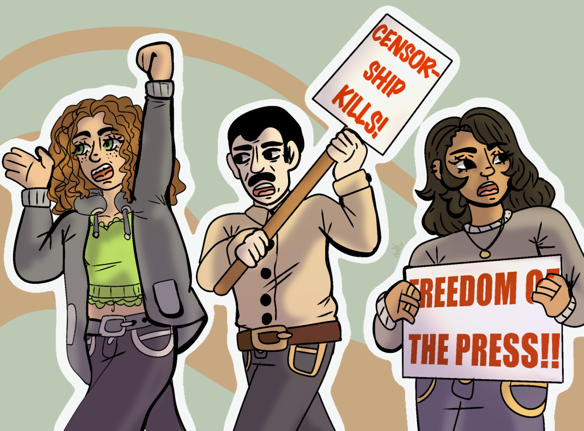 Our oldest freedom is becoming our latest battle. (Art created by Ava Christian). 