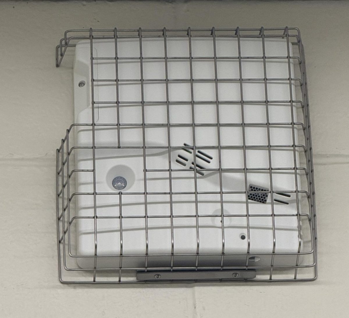 This is one of the many new Zeptive Alarm located throughout the building to promote a healthier environment for students and staff.