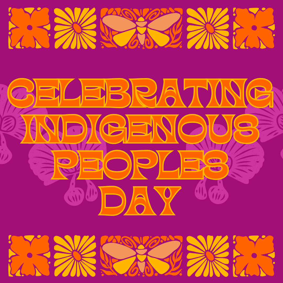 It's important to recognize the Indigenous Peoples of America on the second Monday of October. Graphic created in Canva by Ava Alkhamis.  